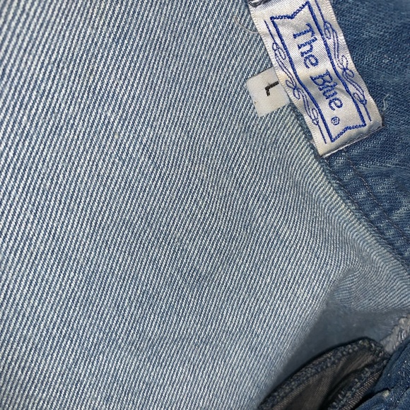 The Blue Denim Rodeo Cowgirl Western Blazer Jacket, Size L - Picture 14 of 16